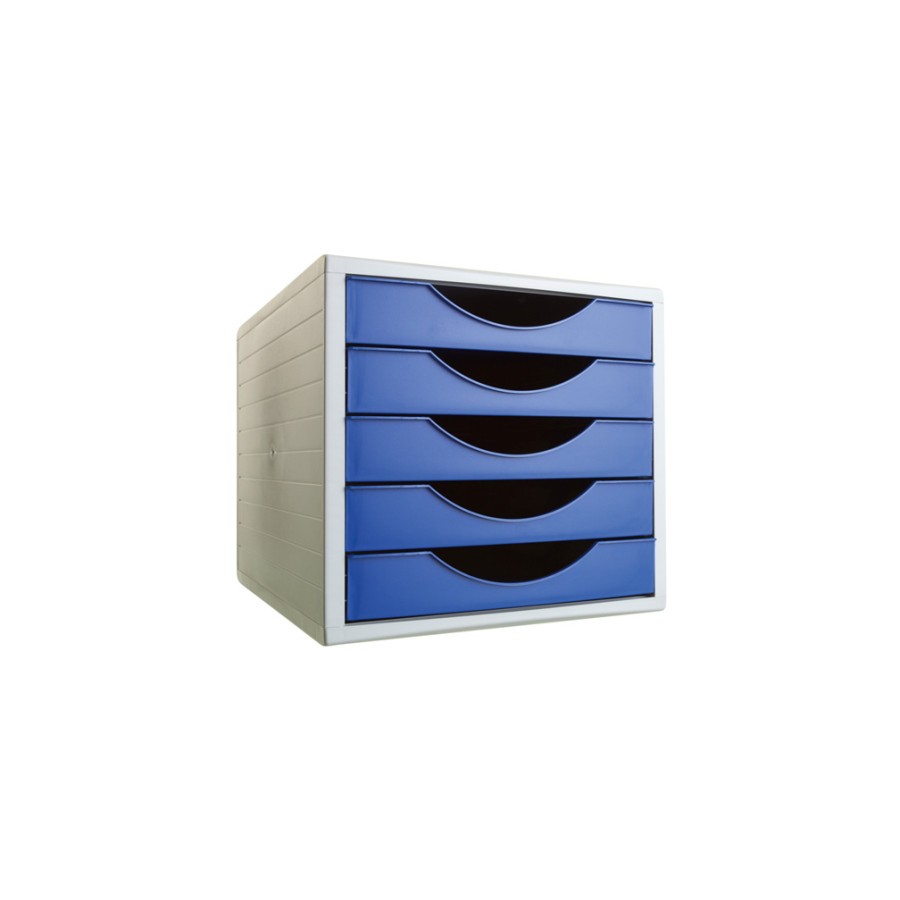 10049-MODULO ECOGREEN 5 CAJONES FORMATO 340X270X260 MM AZUL ARCHIVO 2000 4005 AZ 10049-MODULO ECOGREEN 5 CAJONES FORMATO 340X270X260 MM AZUL ARCHIVO 2000 4005 AZ