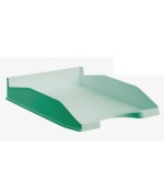 10067-BANDEJA ECOGREEN 100% RECICLADO Y RECICLABLE APILABLE VERDE PASTEL 345X255X60 MM ARCHIVO 2000 742 VE PS