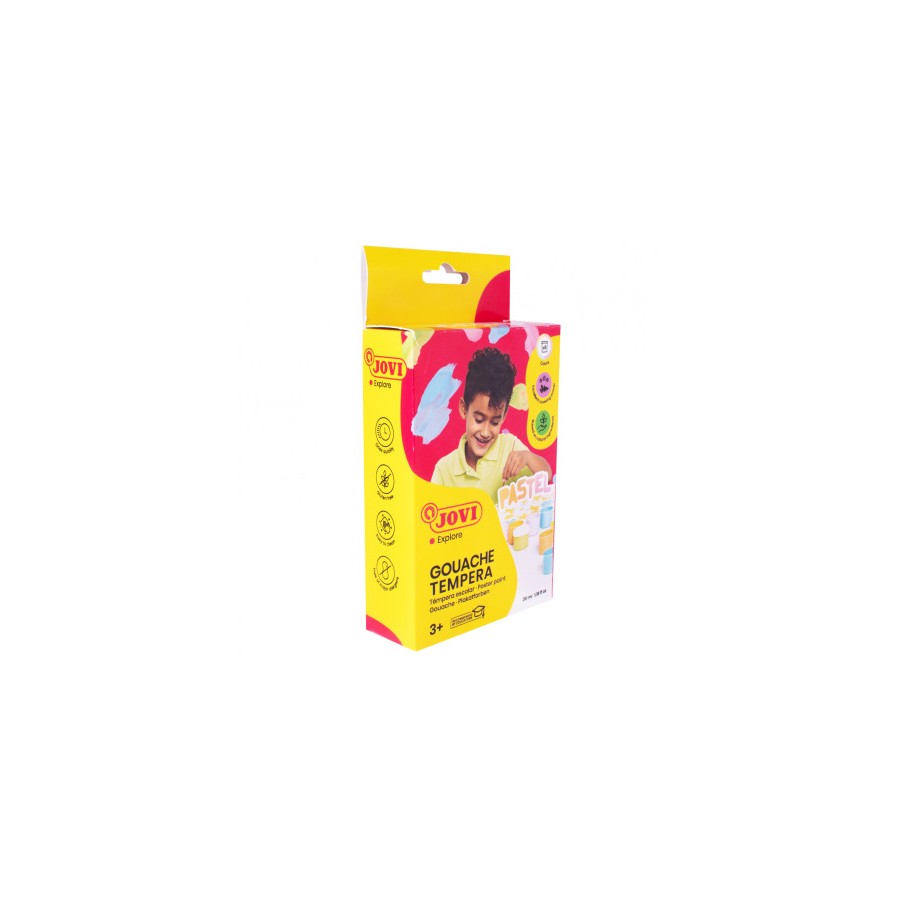 10120-ESTUCHE TEMPERA GOUACHE 6 BOTES DE 35 ML COLORES PASTEL JOVI 507P 10120-ESTUCHE TEMPERA GOUACHE 6 BOTES DE 35 ML COLORES PASTEL JOVI 507P