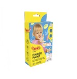 10122-ESTUCHE PINTURA DEDOS 6 BOTES 35ML COLORES PASTEL JOVI 540P