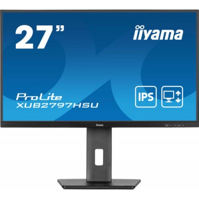 iiyama ProLite XUB2797HSU B2 pantalla para PC 686 cm 27 1920 x 1080 Pixeles Full HD LED Negro