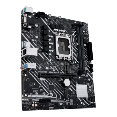 10187-ASUS PRIME H610M-E D4-CSM Intel H610 LGA 1700 micro ATX