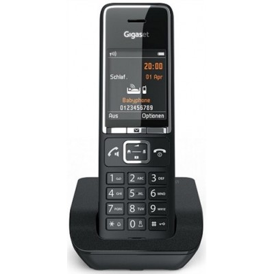 Gigaset COMFORT 550 Telefono DECT Identificador de llamadas Negro