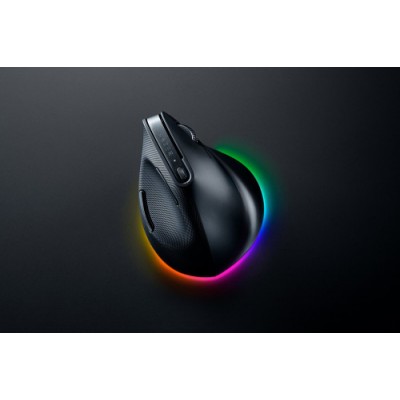 Razer Pro Click V2 Vertical raton Universal mano derecha RF Wireless Bluetooth USB Type C optico 30000 DPI