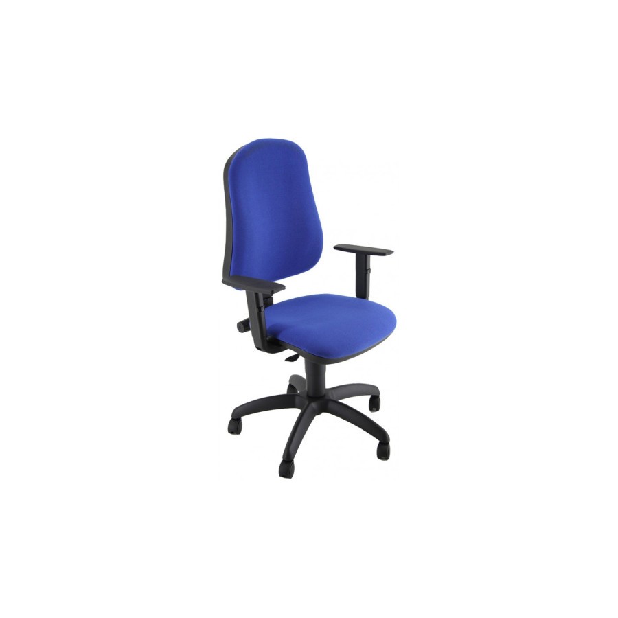 10304-SILLA OPERATIVA VOLGA SIMPEL AZUL REPOSABRAZOS AJUSTABLES UNISIT SICP/BRF/EB