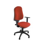 10305-SILLA OPERATIVA VOLGA SIMPEL ROJA REPOSABRAZOS AJUSTABLES UNISIT SICP/BRF/ER
