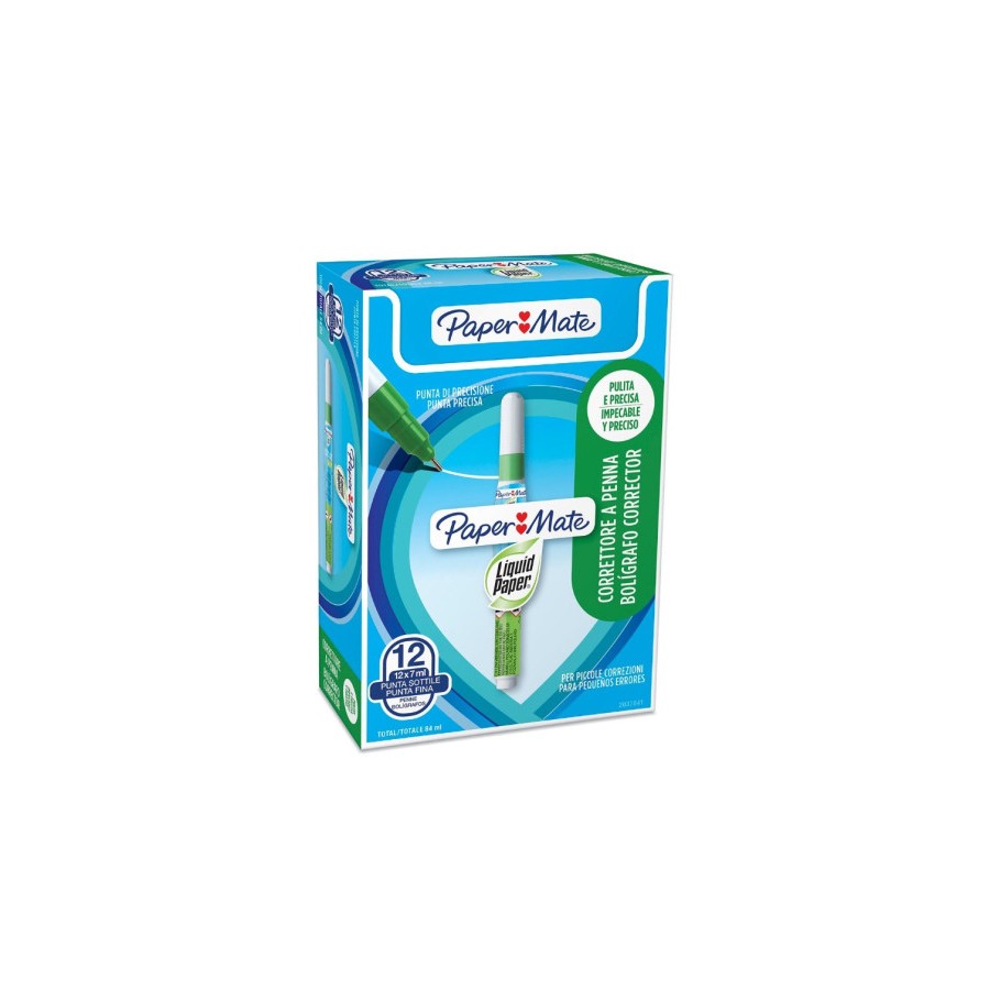 1044-Papermate 2037841 corrector liquido tipo boligrafo 7 ml 1044-Papermate 2037841 corrector liquido tipo boligrafo 7 ml