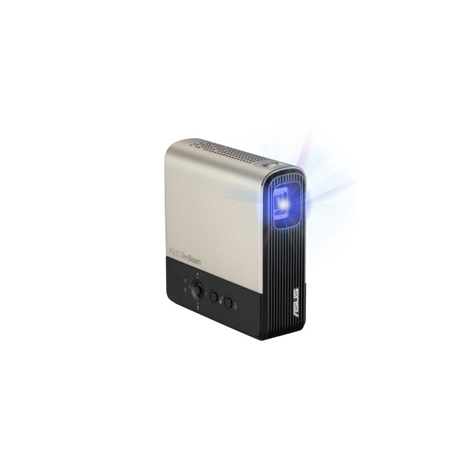 10556-ASUS ZenBeam E2 videoproyector Proyector de alcance estandar 300 lumenes ANSI DLP WVGA (854x480) Negro, Oro