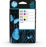 10560-HP Paquete de 4 tintas Originales 932 negro y 933 cian/magenta/amarillo