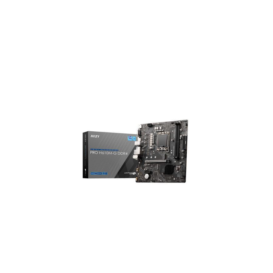 10565-PLACA MSI PRO H610M-G DDR4,INTEL,1700,H610,2DDR4,MATX