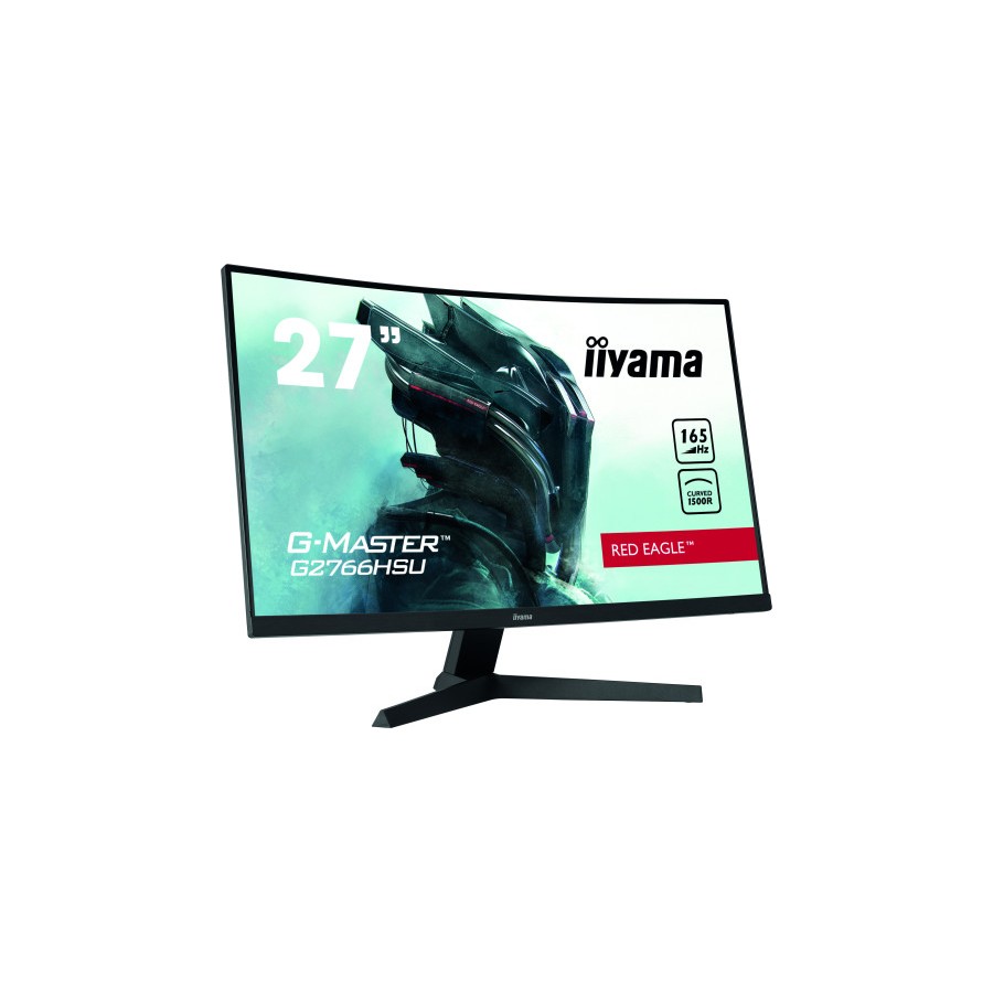10571-MONITOR IIYAMA 27" GAMING G2766HSU-B1, FHD, 1920 x 1080, 1MS, 165HZ, ALT, INCL, REG ALT, USB, HDMI, DISPLAYPORT