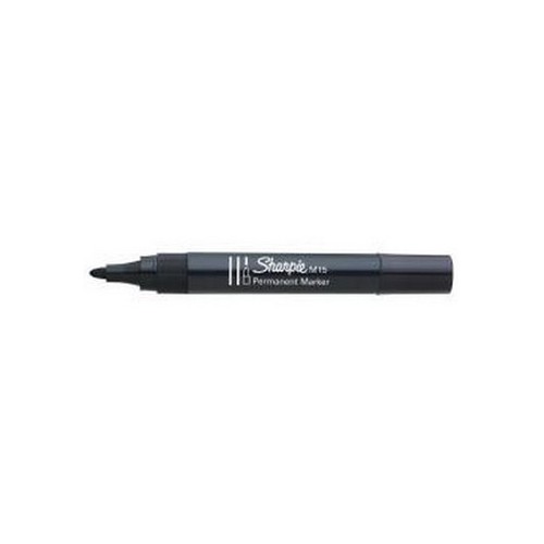 1060-MARCADOR PERMANENTE M15 PUNTA REDONDA NEGRO SHARPIE S0192584