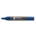 1061-MARCADOR PERMANENTE W10 PUNTA BISELADA AZUL SHARPIE S0192695