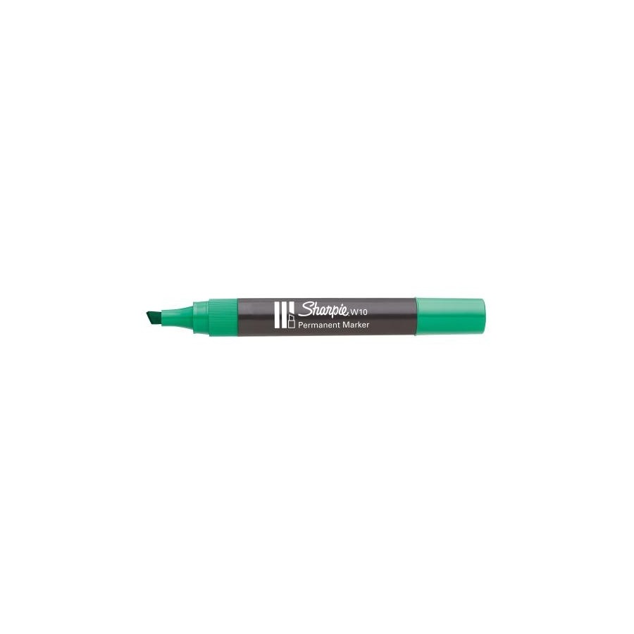 1063-MARCADOR PERMANENTE W10 PUNTA BISELADA VERDE SHARPIE S019271 1063-MARCADOR PERMANENTE W10 PUNTA BISELADA VERDE SHARPIE S019271