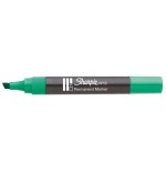 1063-MARCADOR PERMANENTE W10 PUNTA BISELADA VERDE SHARPIE S019271