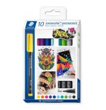 10779-Staedtler Lumocolor 317 C10 marcador permanente Surtido Colores surtidos 10 pieza(s)