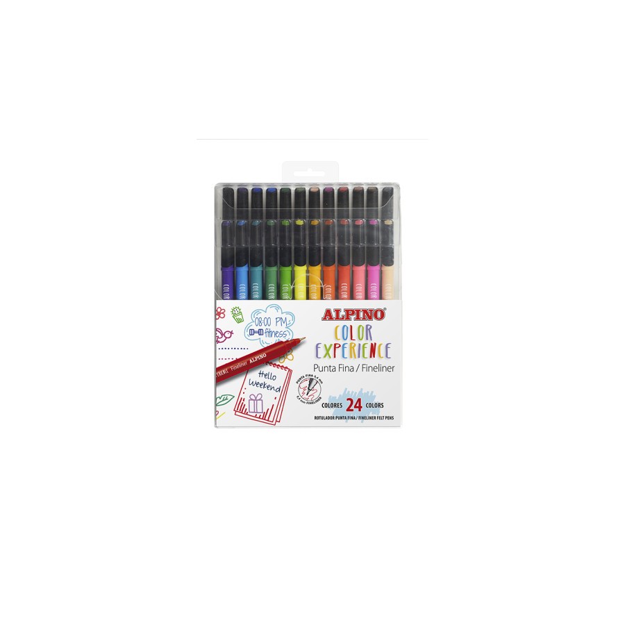 10831-Alpino AR001039 rotulador Fino Multicolor 24 pieza(s)