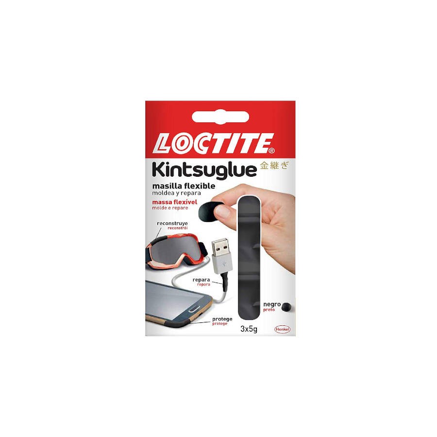 1086-MASILLA FLEXIBLE KINTSUGLUE 3 X 5GR. LOCTITE 2239175 1086-MASILLA FLEXIBLE KINTSUGLUE 3 X 5GR. LOCTITE 2239175