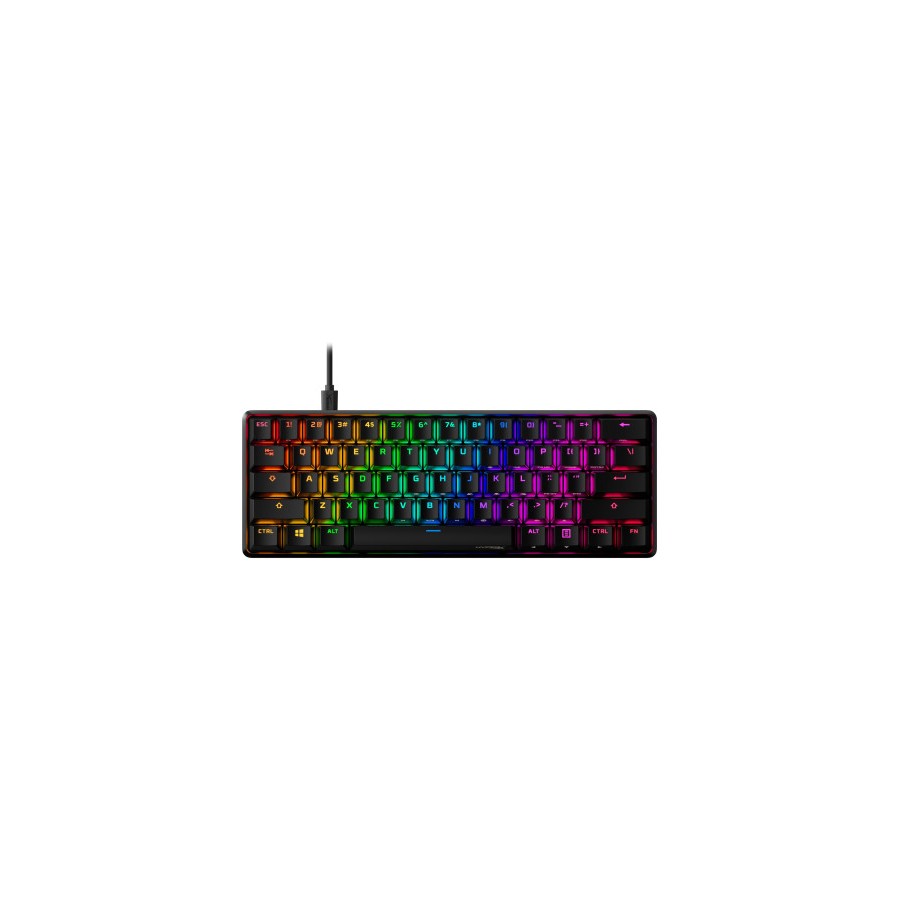 11005-HP HyperX Alloy Origins 60 teclado USB QWERTY Ingles de EE. UU. Negro 11005-HP HyperX Alloy Origins 60 teclado USB QWERTY Ingles de EE. UU. Negro