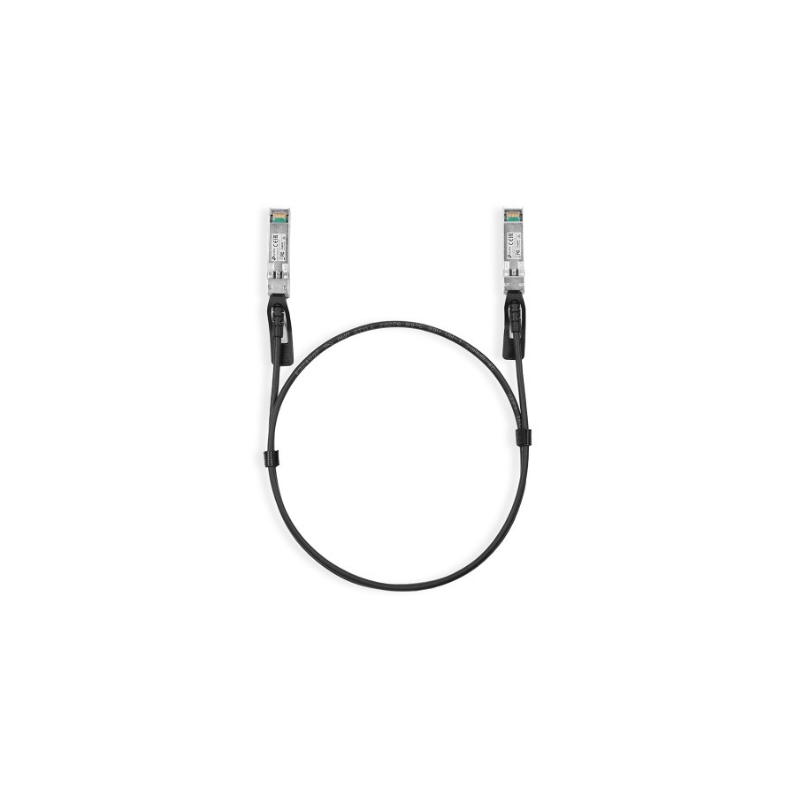 11210-TP-Link TL-SM5220-1M cable de fibra optica SFP+ DAC Negro 11210-TP-Link TL-SM5220-1M cable de fibra optica SFP+ DAC Negro