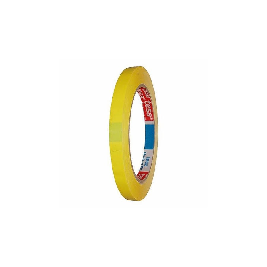 1130-CINTA DE EMBALAJE EN PVC DE COLORES 12MM.X66M. AMARILLO TESA 60404-00036-00