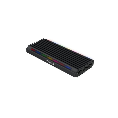 11373-TooQ Shinobi Caja externa para unidad de estado solido (SSD) Negro M.2
