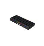 11373-TooQ Shinobi Caja externa para unidad de estado solido (SSD) Negro M.2