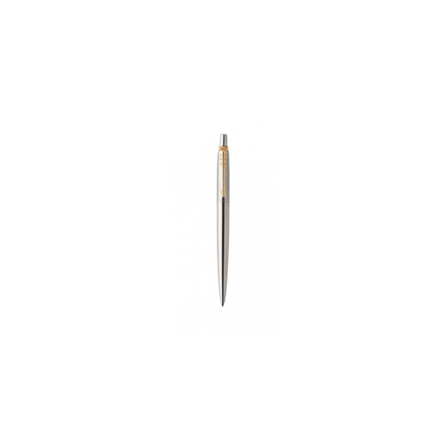 1138-BOLIGRAFO RETRACTIL JOTTER DE ACERO INOXIDABLE CON RIBETE DORADO PUNTO MEDIO TINTA AZUL PARKER 1953182 1138-BOLIGRAFO RETRACTIL JOTTER DE ACERO INOXIDABLE CON RIBETE DORADO PUNTO MEDIO TINTA AZUL PARKER 1953182