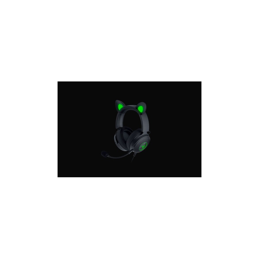 11433-Razer Kraken Kitty V2 Pro Auriculares Alambrico Diadema Juego USB tipo A Negro