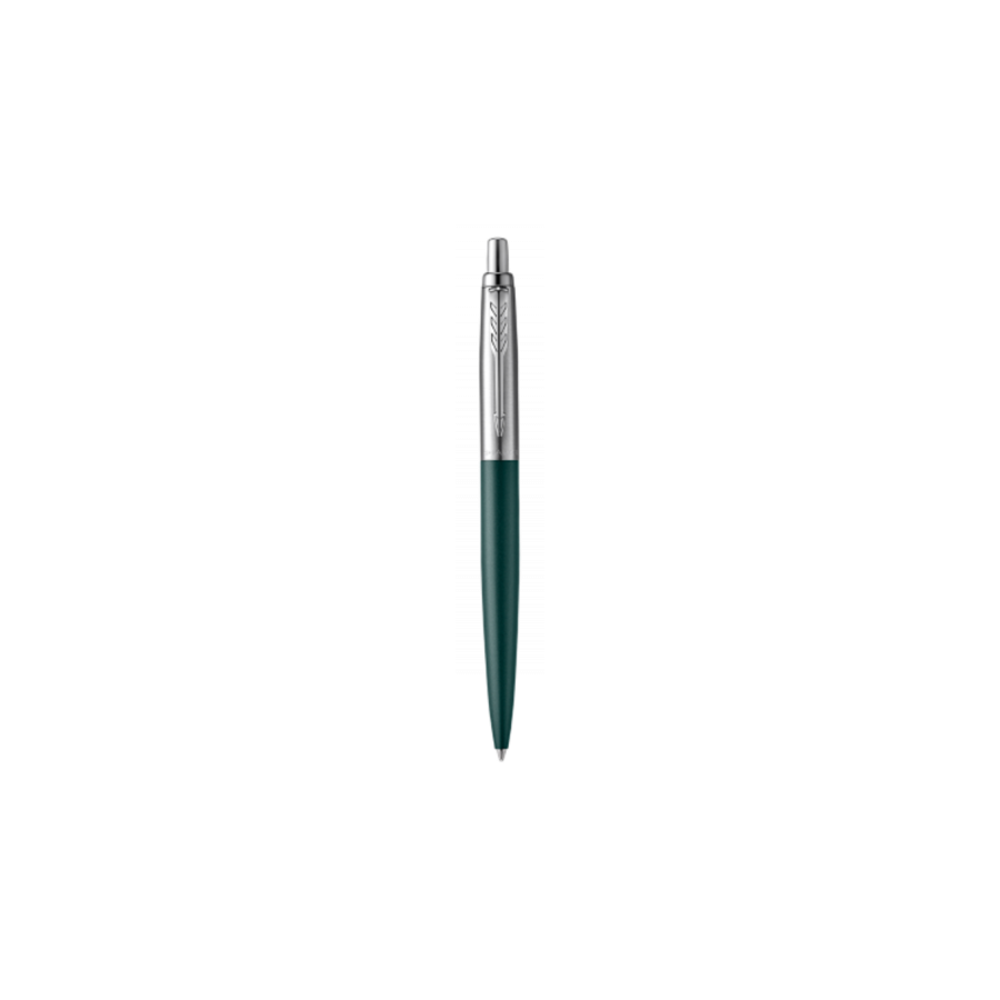 1152-BOLIGRAFO JOTTER XL GREENWICH VERDE MATE RIBETE DE COLOR CROMADO PLUMIN MEDIO TINTA AZUL PARKER 2068511 1152-BOLIGRAFO JOTTER XL GREENWICH VERDE MATE RIBETE DE COLOR CROMADO PLUMIN MEDIO TINTA AZUL PARKER 2068511
