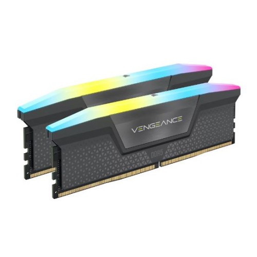 11545-MEMORIA CORSAIR DDR5 64GB 2X32GB PC5600 VENGEANCE RGB CMH64GX5M2B5600Z40K