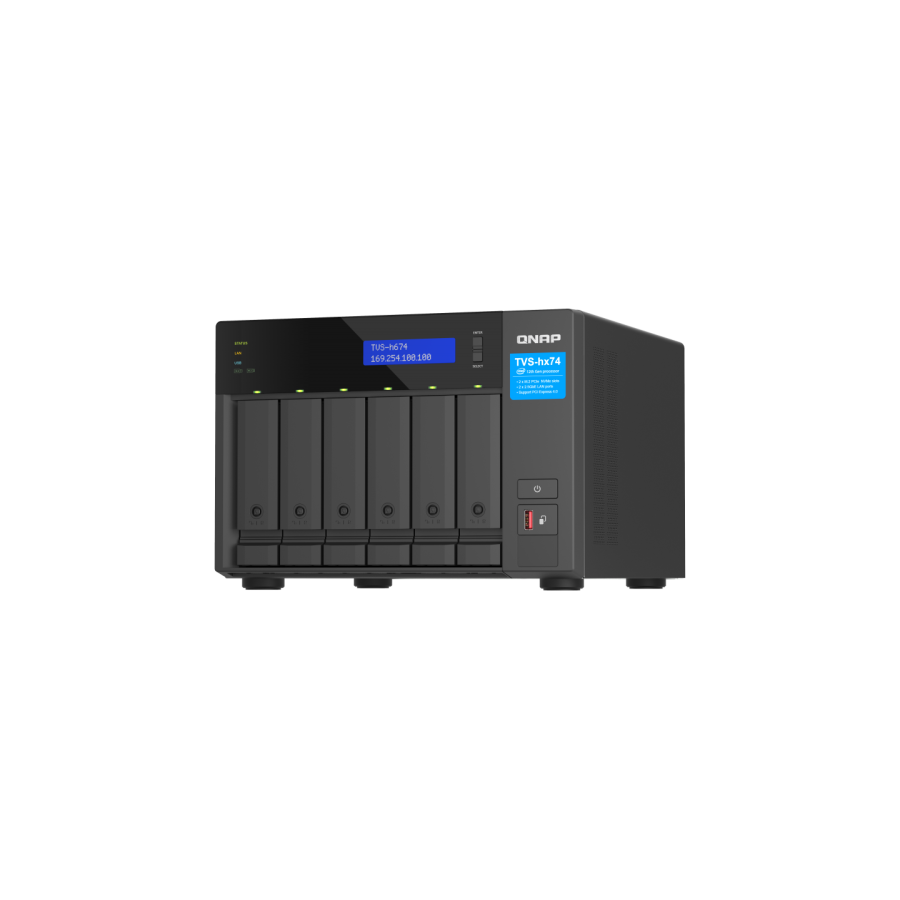 11639-QNAP TVS-h674 NAS Torre Ethernet Negro i3-12100