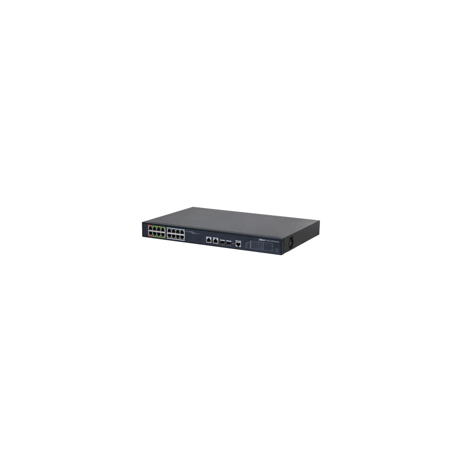 11704-(DH-LR2218-16ET-240-V2) DAHUA SWITCH L2 EPOE GESTIONABLE 16 PUERTOS 10/100 (8 EPOE/EOC + 8 POE) + 2 UPLINK COMBO G