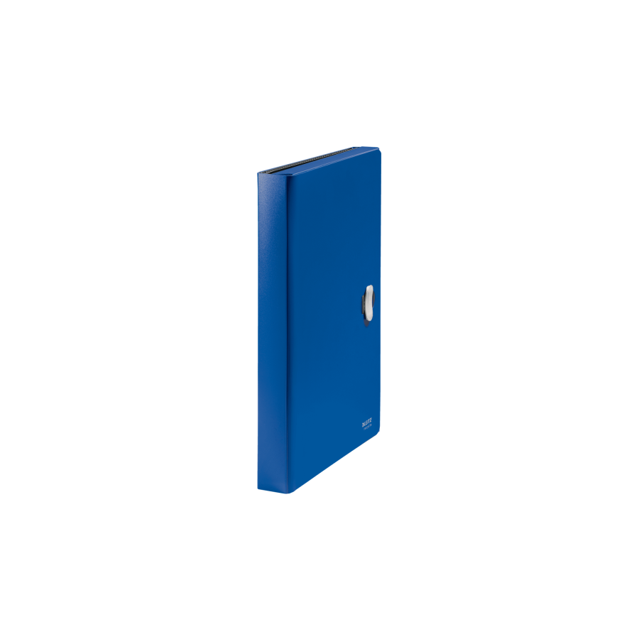 11996-CARPETA POLIPROPILENO ACORDEON 5 POSICIONES+BOLSILLO FRONTAL BROCHE GIRATORIO A4 RECYCLE AZUL LEITZ 46240035