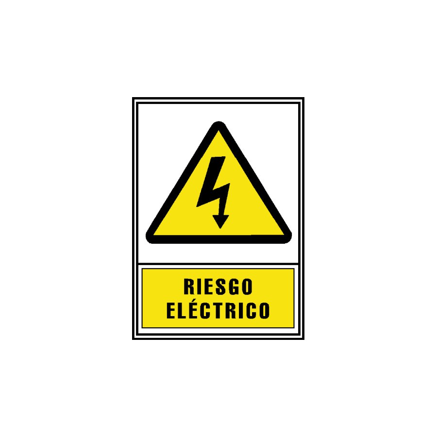 12073-SENAL HOMOLOGADA AVISO RIESGO ELECTRICO 210x297MM PVC AMARILLO ARCHIVO2000 6172-03 AM 12073-SENAL HOMOLOGADA AVISO RIESGO ELECTRICO 210x297MM PVC AMARILLO ARCHIVO2000 6172-03 AM