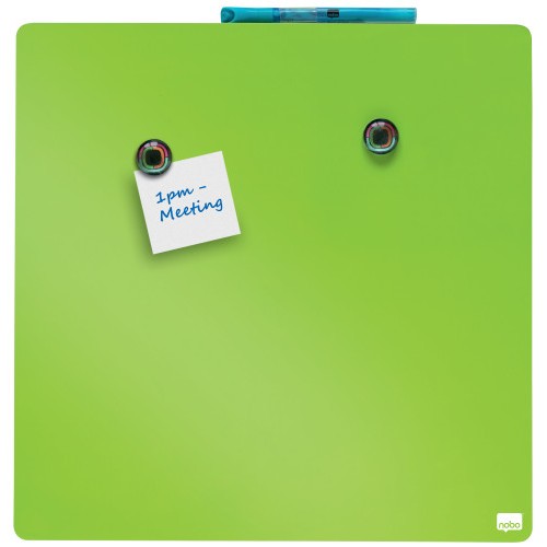 12084-PIZARRA MAGNETICA 360X360MM VERDE NOBO 1903773