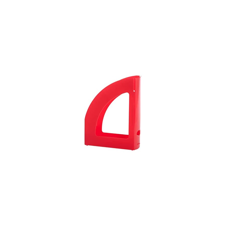12131-REVISTERO ECOGREEN BLANCO 100% RECICLADO Y RECICLABLE A4 Y FOLIO 250X80X320 MM ROJO ARCHIVO 2000 2003 RJ