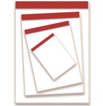 1214-BLOC DE NOTAS SIN TAPA 60 GRS. 16o (75X105MM.) 80 HOJAS LISO PACSA 18012