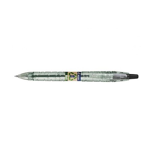 12174-BOLIGRAFO ECOBALL BASE ACEITE 1.0 MM NEGRO PILOT BP-B2PEB-M-B-BG