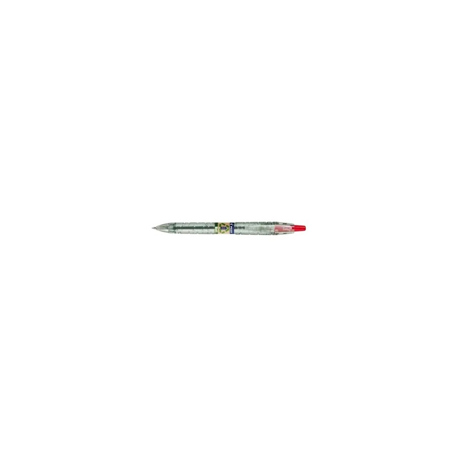 12177-BOLIGRAFO ECOBALL BASE ACEITE 1.0 MM ROJO PILOT BP-B2PEB-M-R-BG