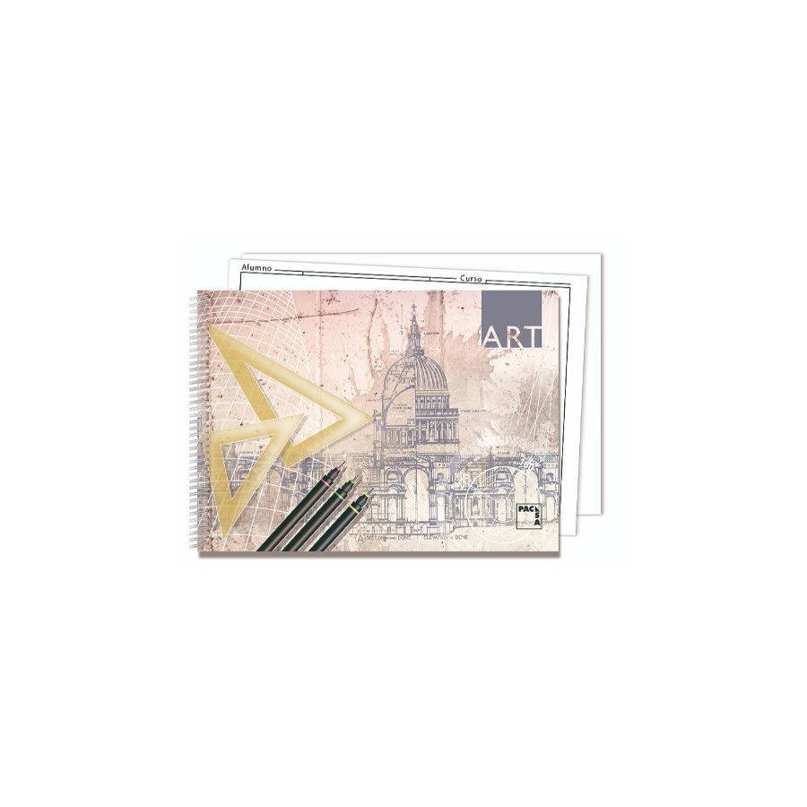 1223-CUADERNO BLOCKS DIBUJO ART 140 GRS. FOLIO PROLONGADO 20 HOJAS 2 TALADROS LISO CON RECUADRO PACSA 18848 1223-CUADERNO BLOCKS DIBUJO ART 140 GRS. FOLIO PROLONGADO 20 HOJAS 2 TALADROS LISO CON RECUADRO PACSA 18848