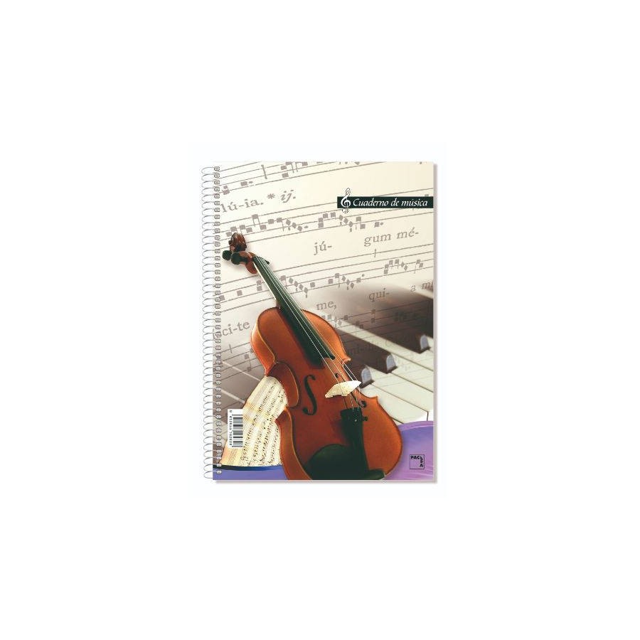 1227-CUADERNO BLOCKS DE MUSICA 80 GRS. FOLIO (215X310MM.) 20 HOJAS 16 PENTAGRAMAS PACSA 18805 1227-CUADERNO BLOCKS DE MUSICA 80 GRS. FOLIO (215X310MM.) 20 HOJAS 16 PENTAGRAMAS PACSA 18805