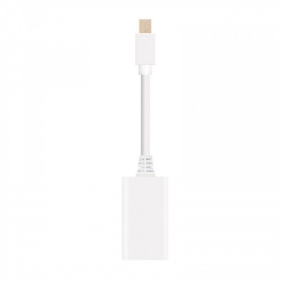 Nanocable CONVERSOR MINI DP A HDMI MINI DP M HDMI H BLANCO 15 CM