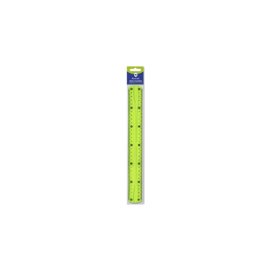 12431-REGLA PVC FLEXIBLE 30 CM BISMARK 324739