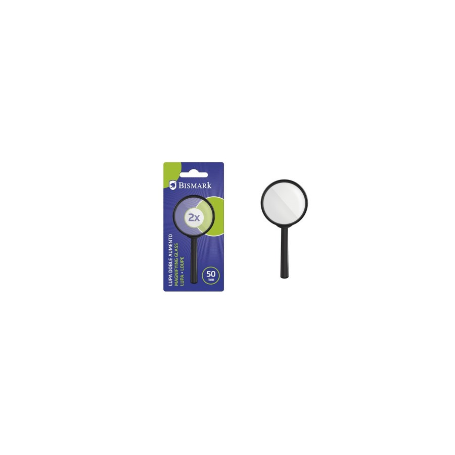 12442-LUPA DOBLE AUMENTO DIAMETRO 50 MM BISMARK 330646 12442-LUPA DOBLE AUMENTO DIAMETRO 50 MM BISMARK 330646