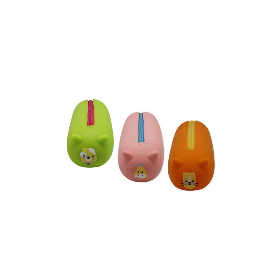 12446-SQUEEZY PORTATODO SILICONA ANIMALS BISMARK 330124 12446-SQUEEZY PORTATODO SILICONA ANIMALS BISMARK 330124
