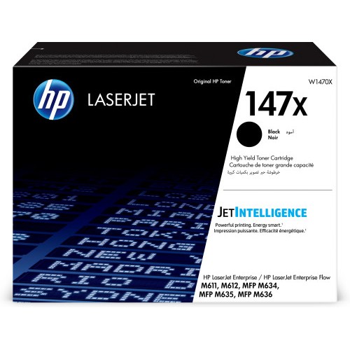 12547-HP LaserJet Cartucho de toner Original 147X negro de alta capacidad