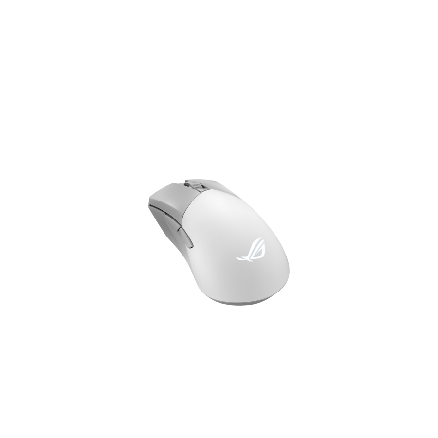 12625-ASUS ROG Gladius III Wireless Aimpoint White raton mano derecha RF Wireless + Bluetooth + USB Type-A Optico 36000
