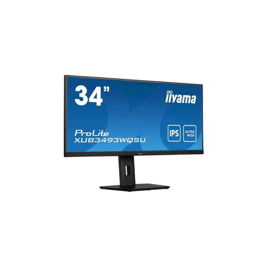 12736-MONITOR IIYAMA 34" XUB3493WQSU-B5, IPS, 75HZ, 4MS, HDMI, USB, DISPLAYPORT, ALT, REG ALT, GIRO, INCL 12736-MONITOR IIYAMA 34" XUB3493WQSU-B5, IPS, 75HZ, 4MS, HDMI, USB, DISPLAYPORT, ALT, REG ALT, GIRO, INCL