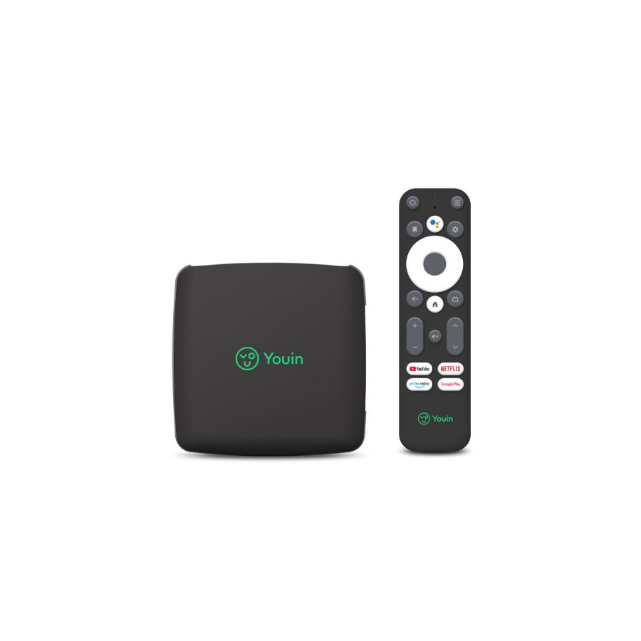 12745-Youin EN1060K convertidor de Smart TV Negro 4K Ultra HD 8 GB Wifi Ethernet